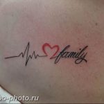 фото рисунка тату пульс 30.11.2018 №102 - photo tattoo pulse - tattoo-photo.ru