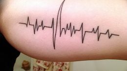 фото рисунка тату пульс 30.11.2018 №108 - photo tattoo pulse - tattoo-photo.ru