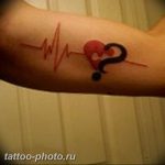 фото рисунка тату пульс 30.11.2018 №114 - photo tattoo pulse - tattoo-photo.ru