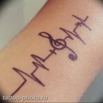 фото рисунка тату пульс 30.11.2018 №119 - photo tattoo pulse - tattoo-photo.ru