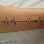 фото рисунка тату пульс 30.11.2018 №120 - photo tattoo pulse - tattoo-photo.ru