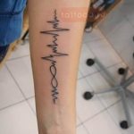 фото рисунка тату пульс 30.11.2018 №151 - photo tattoo pulse - tattoo-photo.ru