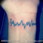 фото рисунка тату пульс 30.11.2018 №158 - photo tattoo pulse - tattoo-photo.ru