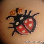 фото идея тату божья коровка 22.12.2018 №102 - photo ladybug tattool- tattoo-photo.ru
