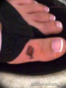 фото идея тату божья коровка 22.12.2018 №168 - photo ladybug tattool- tattoo-photo.ru