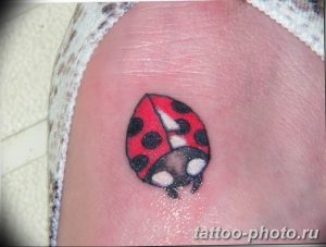 фото идея тату божья коровка 22.12.2018 №207 - photo ladybug tattool- tattoo-photo.ru