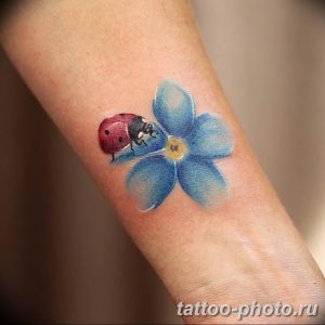 фото идея тату божья коровка 22.12.2018 №238 - photo ladybug tattool- tattoo-photo.ru