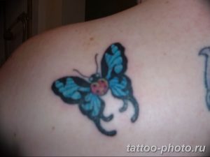 фото идея тату божья коровка 22.12.2018 №268 - photo ladybug tattool- tattoo-photo.ru