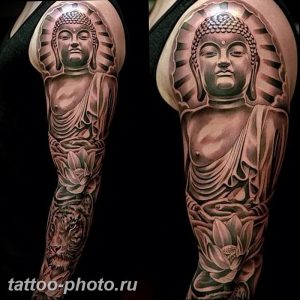 фото рисунка тату буддийские 30.11.2018 №007 - Buddhist tattoo picture - tattoo-photo.ru