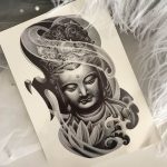 фото рисунка тату буддийские 30.11.2018 №338 - Buddhist tattoo picture - tattoo-photo.ru