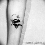 фото тату Сатурн 18.12.2018 №008 - tattoo photo saturn - tattoo-photo.ru