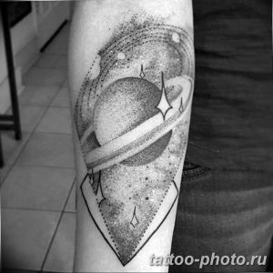 фото тату Сатурн 18.12.2018 №019 - tattoo photo saturn - tattoo-photo.ru
