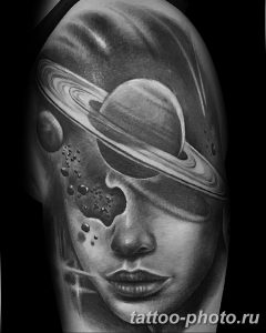 фото тату Сатурн 18.12.2018 №028 - tattoo photo saturn - tattoo-photo.ru