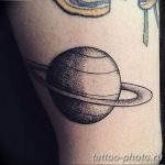 фото тату Сатурн 18.12.2018 №044 - tattoo photo saturn - tattoo-photo.ru