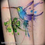 фото тату клевер четырехлистный 24.12.2018 №189 - four leaf clover tattoo - tattoo-photo.ru