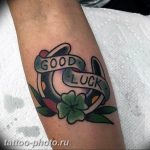 фото тату клевер четырехлистный 24.12.2018 №359 - four leaf clover tattoo - tattoo-photo.ru
