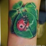 фото идея тату божья коровка 22.12.2018 №003 - photo ladybug tattool- tattoo-photo.ru