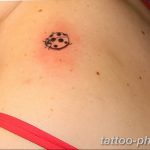 фото идея тату божья коровка 22.12.2018 №040 - photo ladybug tattool- tattoo-photo.ru