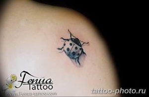 фото идея тату божья коровка 22.12.2018 №052 - photo ladybug tattool- tattoo-photo.ru