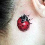 фото идея тату божья коровка 22.12.2018 №096 - photo ladybug tattool- tattoo-photo.ru