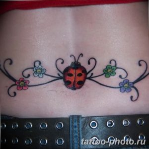 фото идея тату божья коровка 22.12.2018 №167 - photo ladybug tattool- tattoo-photo.ru
