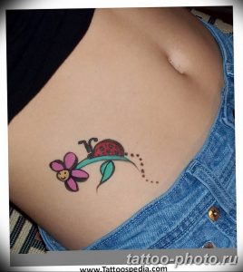 фото идея тату божья коровка 22.12.2018 №174 - photo ladybug tattool- tattoo-photo.ru