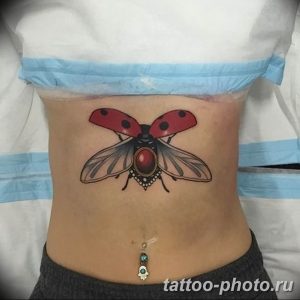 фото идея тату божья коровка 22.12.2018 №177 - photo ladybug tattool- tattoo-photo.ru