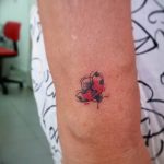 фото идея тату божья коровка 22.12.2018 №183 - photo ladybug tattool- tattoo-photo.ru