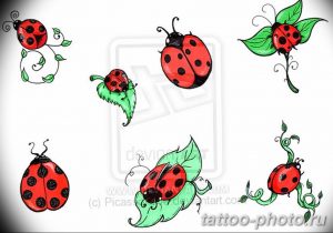 фото идея тату божья коровка 22.12.2018 №227 - photo ladybug tattool- tattoo-photo.ru