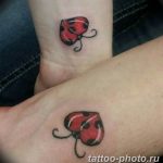 фото идея тату божья коровка 22.12.2018 №258 - photo ladybug tattool- tattoo-photo.ru