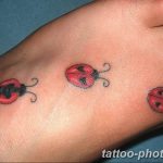 фото идея тату божья коровка 22.12.2018 №286 - photo ladybug tattool- tattoo-photo.ru