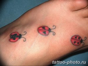 фото идея тату божья коровка 22.12.2018 №286 - photo ladybug tattool- tattoo-photo.ru
