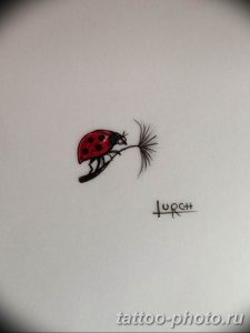 фото идея тату божья коровка 22.12.2018 №325 - photo ladybug tattool- tattoo-photo.ru