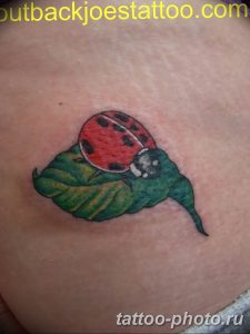фото идея тату божья коровка 22.12.2018 №339 - photo ladybug tattool- tattoo-photo.ru