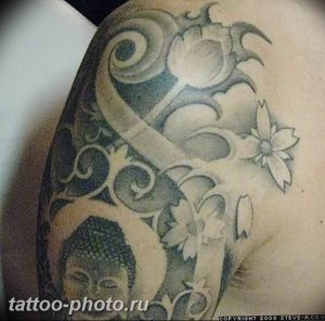 фото рисунка тату буддийские 30.11.2018 №022 - Buddhist tattoo picture - tattoo-photo.ru