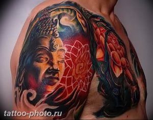 фото рисунка тату буддийские 30.11.2018 №032 - Buddhist tattoo picture - tattoo-photo.ru