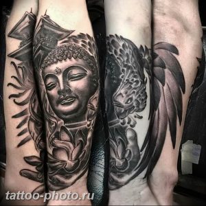фото рисунка тату буддийские 30.11.2018 №049 - Buddhist tattoo picture - tattoo-photo.ru