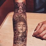 фото рисунка тату буддийские 30.11.2018 №146 - Buddhist tattoo picture - tattoo-photo.ru