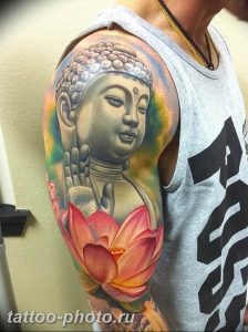 фото рисунка тату буддийские 30.11.2018 №156 - Buddhist tattoo picture - tattoo-photo.ru