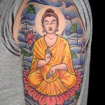 фото рисунка тату буддийские 30.11.2018 №281 - Buddhist tattoo picture - tattoo-photo.ru