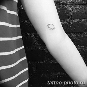 фото тату Сатурн 18.12.2018 №003 - tattoo photo saturn - tattoo-photo.ru