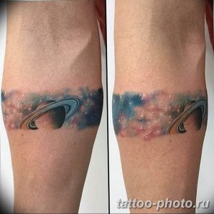 фото тату Сатурн 18.12.2018 №022 - tattoo photo saturn - tattoo-photo.ru