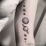 фото тату Сатурн 18.12.2018 №030 - tattoo photo saturn - tattoo-photo.ru