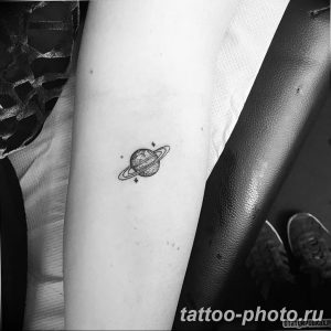 фото тату Сатурн 18.12.2018 №083 - tattoo photo saturn - tattoo-photo.ru