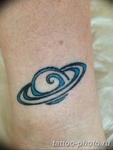 фото тату Сатурн 18.12.2018 №087 - tattoo photo saturn - tattoo-photo.ru