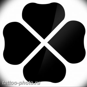 фото тату клевер четырехлистный 24.12.2018 №119 - four leaf clover tattoo - tattoo-photo.ru