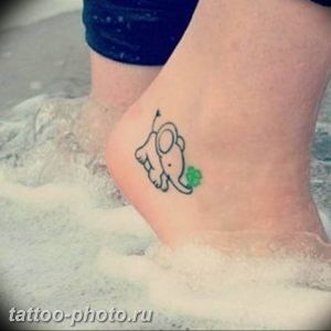 фото тату клевер четырехлистный 24.12.2018 №146 - four leaf clover tattoo - tattoo-photo.ru