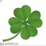 фото тату клевер четырехлистный 24.12.2018 №226 - four leaf clover tattoo - tattoo-photo.ru