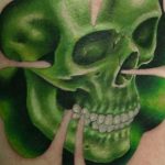 фото тату клевер четырехлистный 24.12.2018 №227 - four leaf clover tattoo - tattoo-photo.ru
