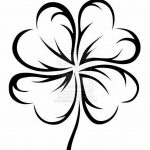 фото тату клевер четырехлистный 24.12.2018 №342 - four leaf clover tattoo - tattoo-photo.ru